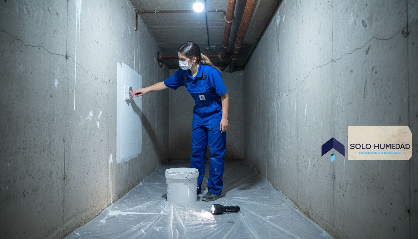 Impermeabilización de muros en sótanos