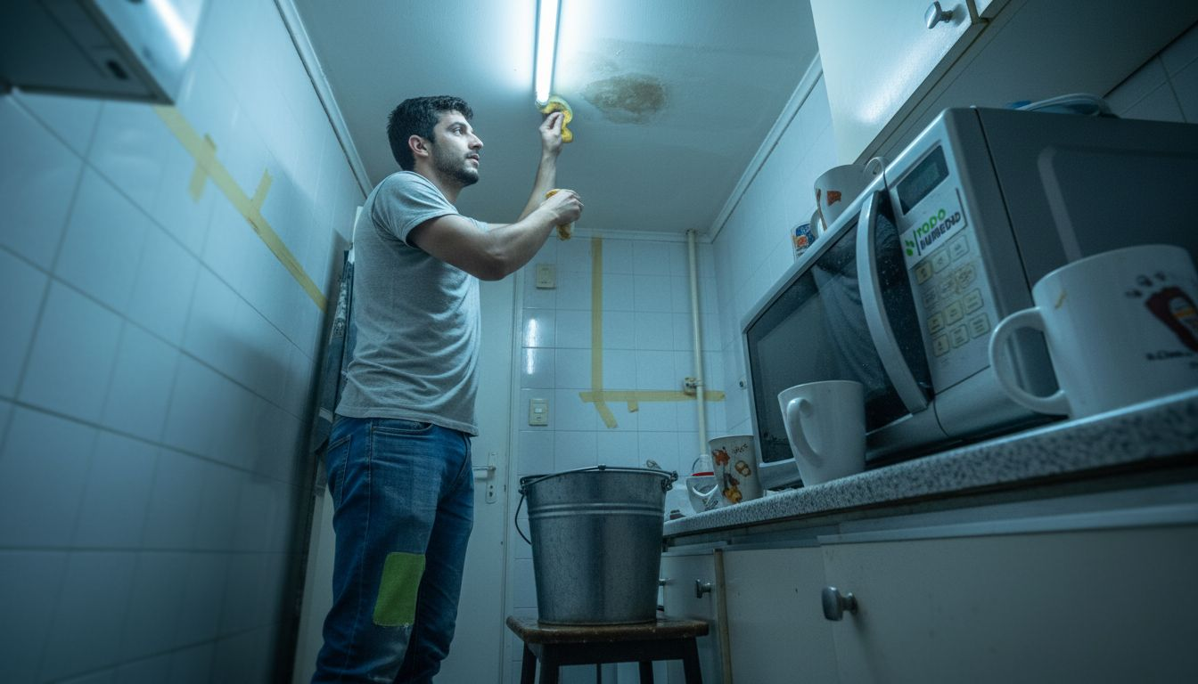 Cómo eliminar manchas de humedad en la cocina