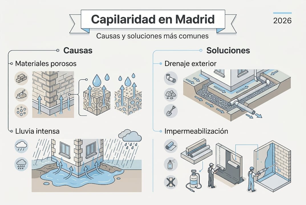 Infografía: ¿por qué ocurre la capilaridad y cómo podemos evitarla?