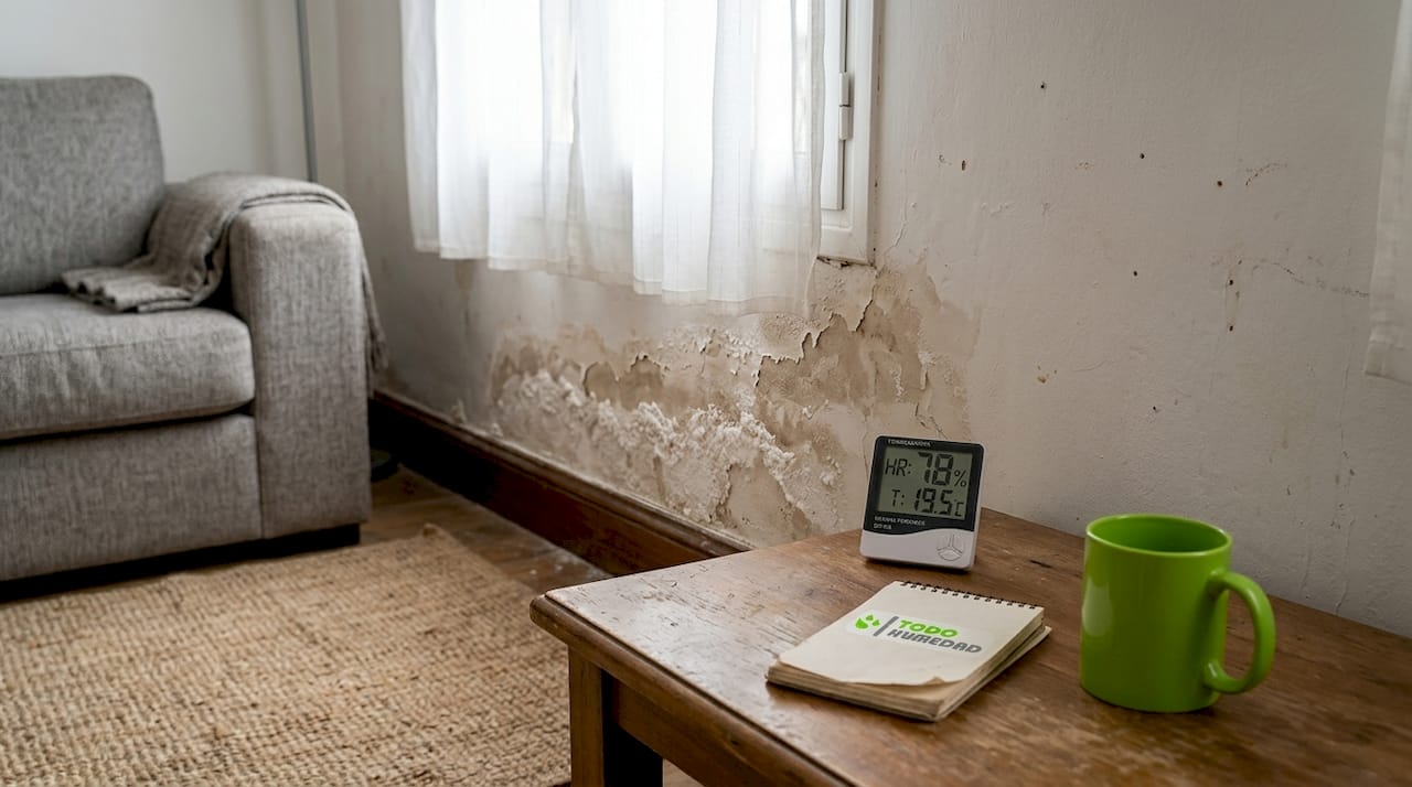 Manchas de humedad y herramientas de diagnóstico