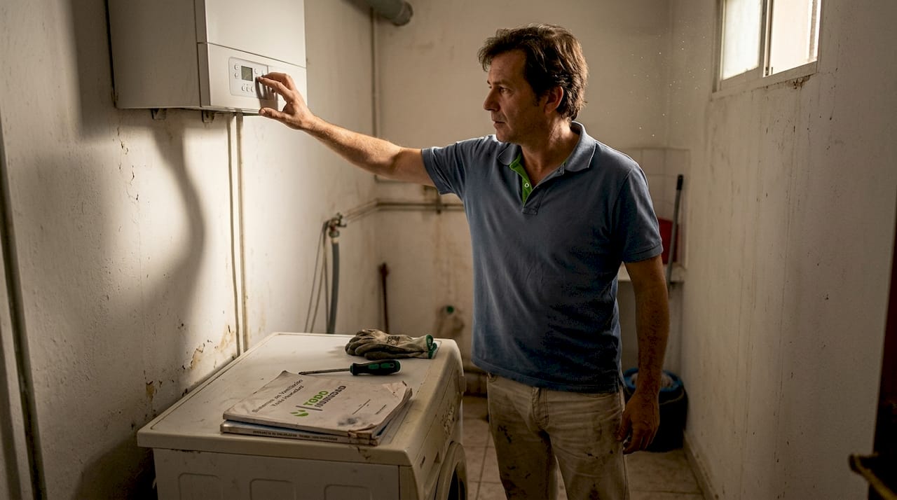 Inspección del sistema de ventilación en el hogar