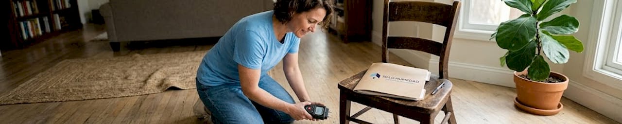 Cómo medir la humedad que queda en casa