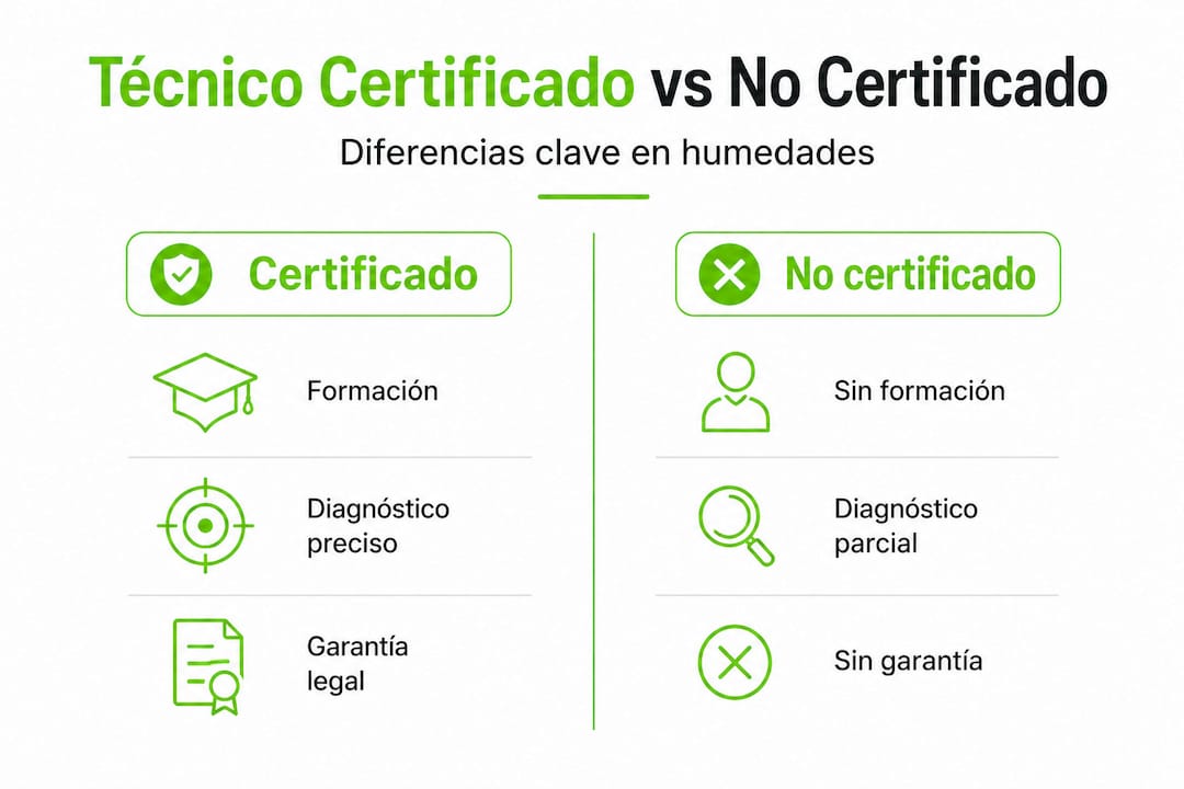 Infografía: ¿Qué distingue a un técnico certificado de uno que no lo es?