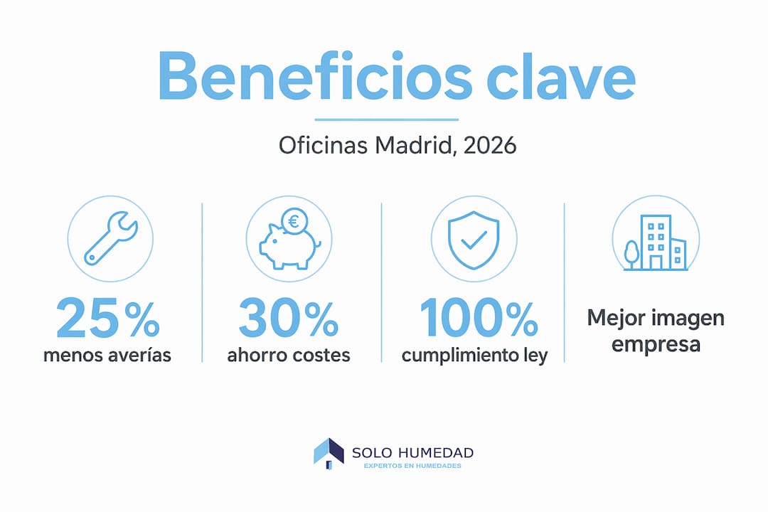 Infografía: principales beneficios del mantenimiento preventivo