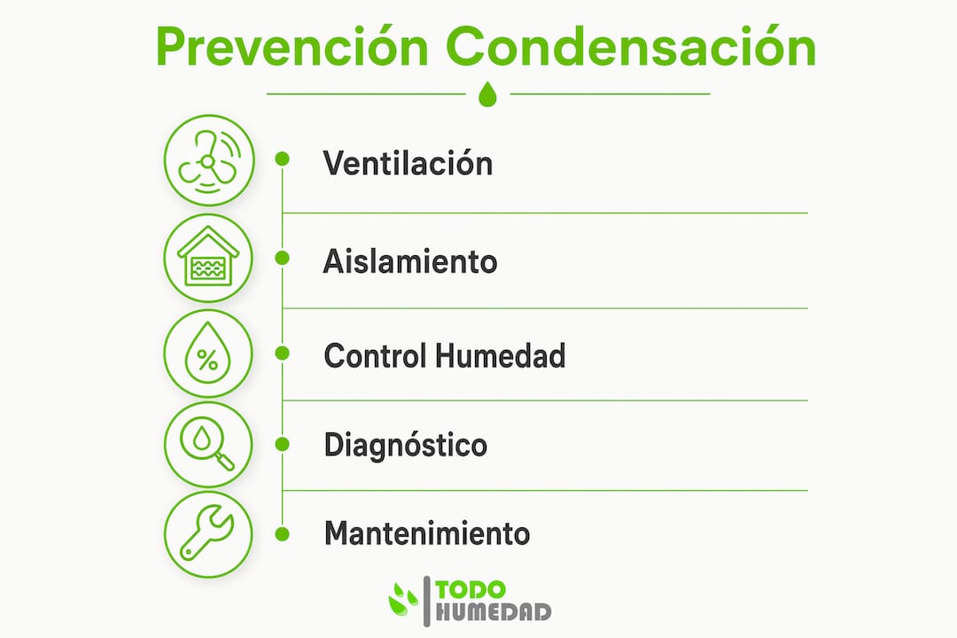 Infografía: consejos prácticos para evitar la condensación en las ventanas