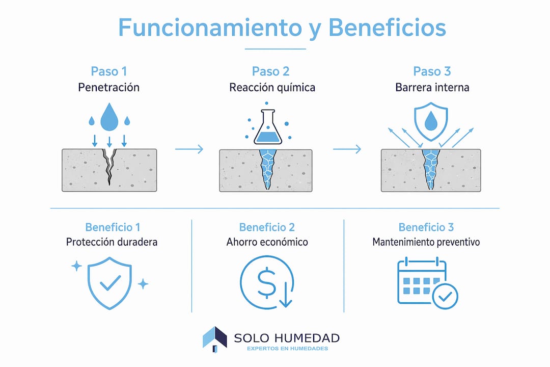 Infografía: descubre cómo aplicar el sellado hidrofóbico y qué ventajas ofrece