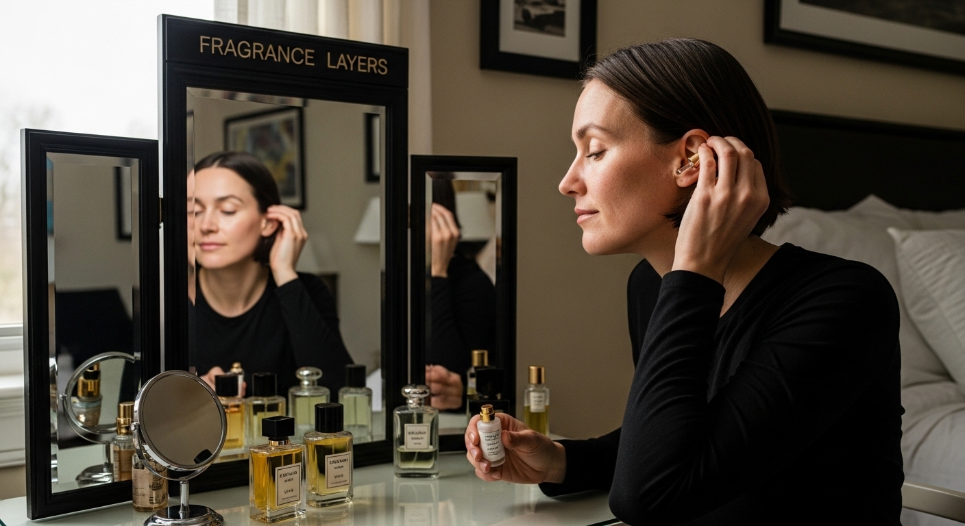 fragrance layering ritual