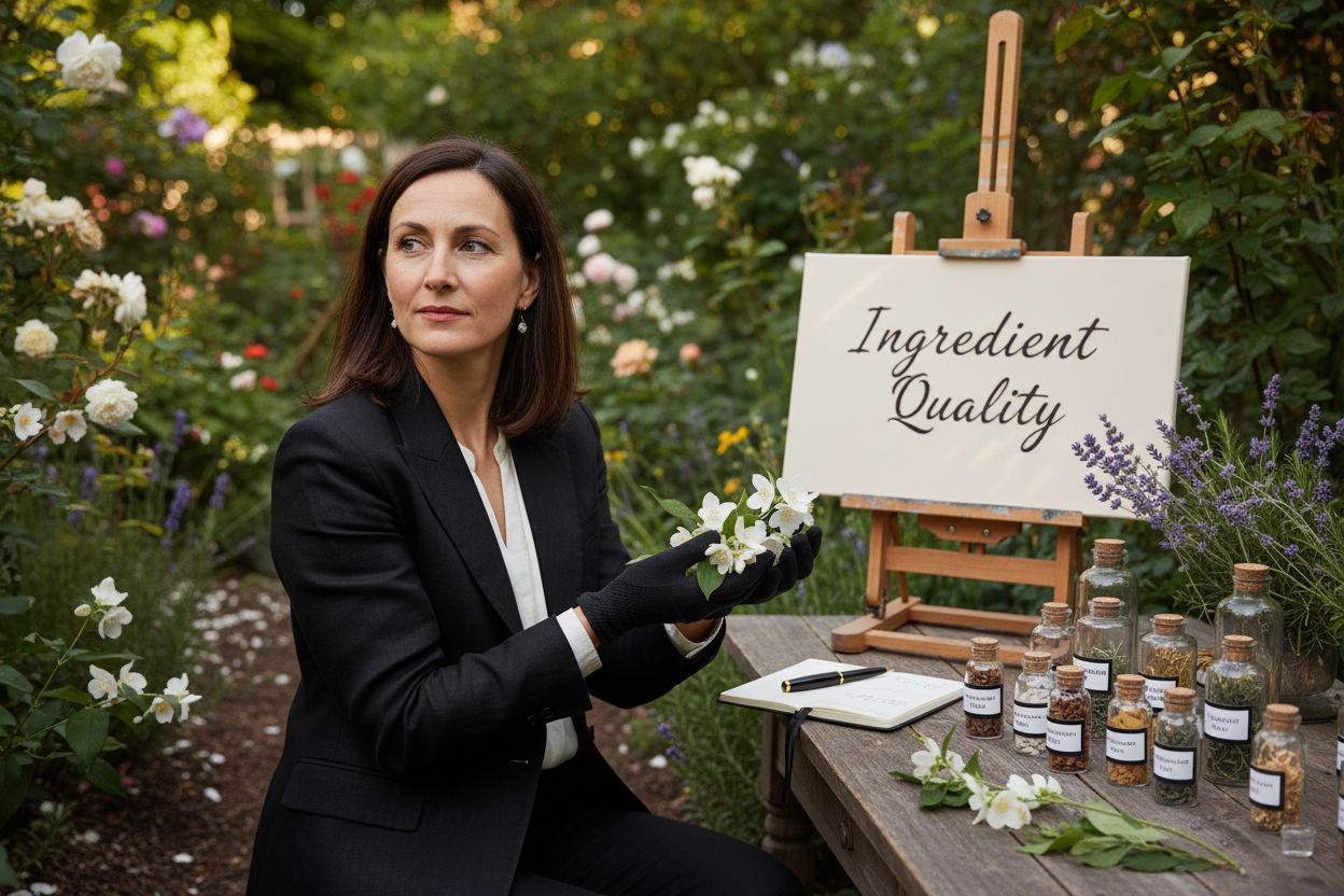 luxury fragrance ingredient quality