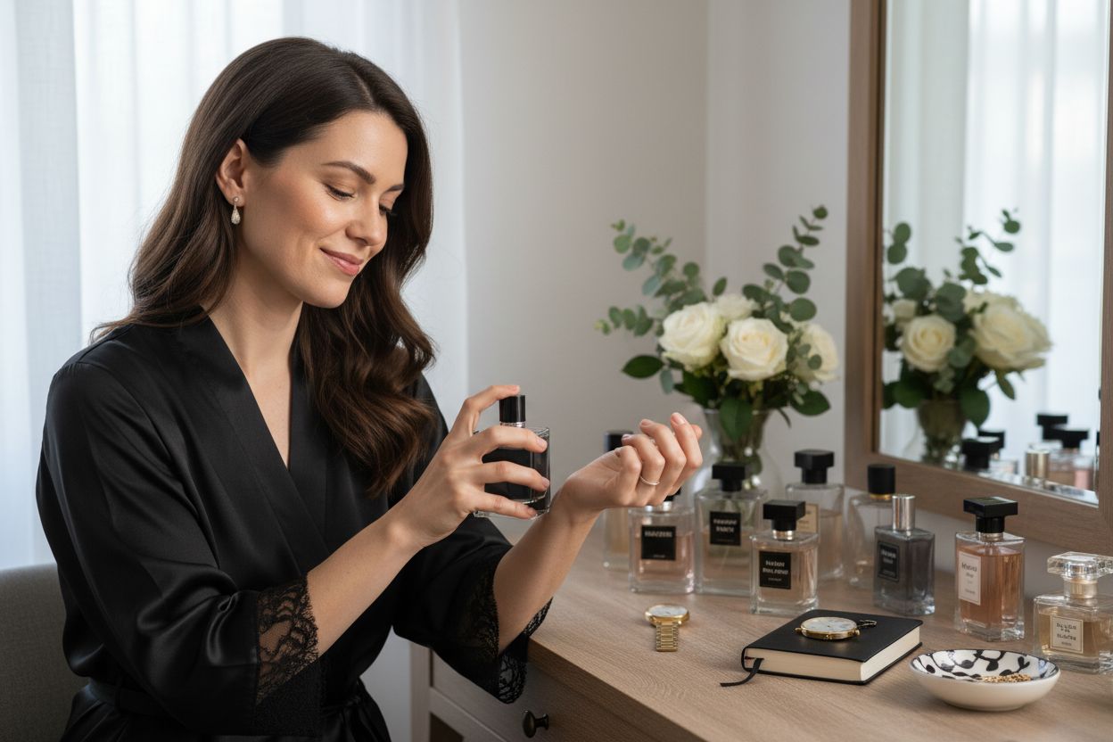 parfüm anwendung Alltag