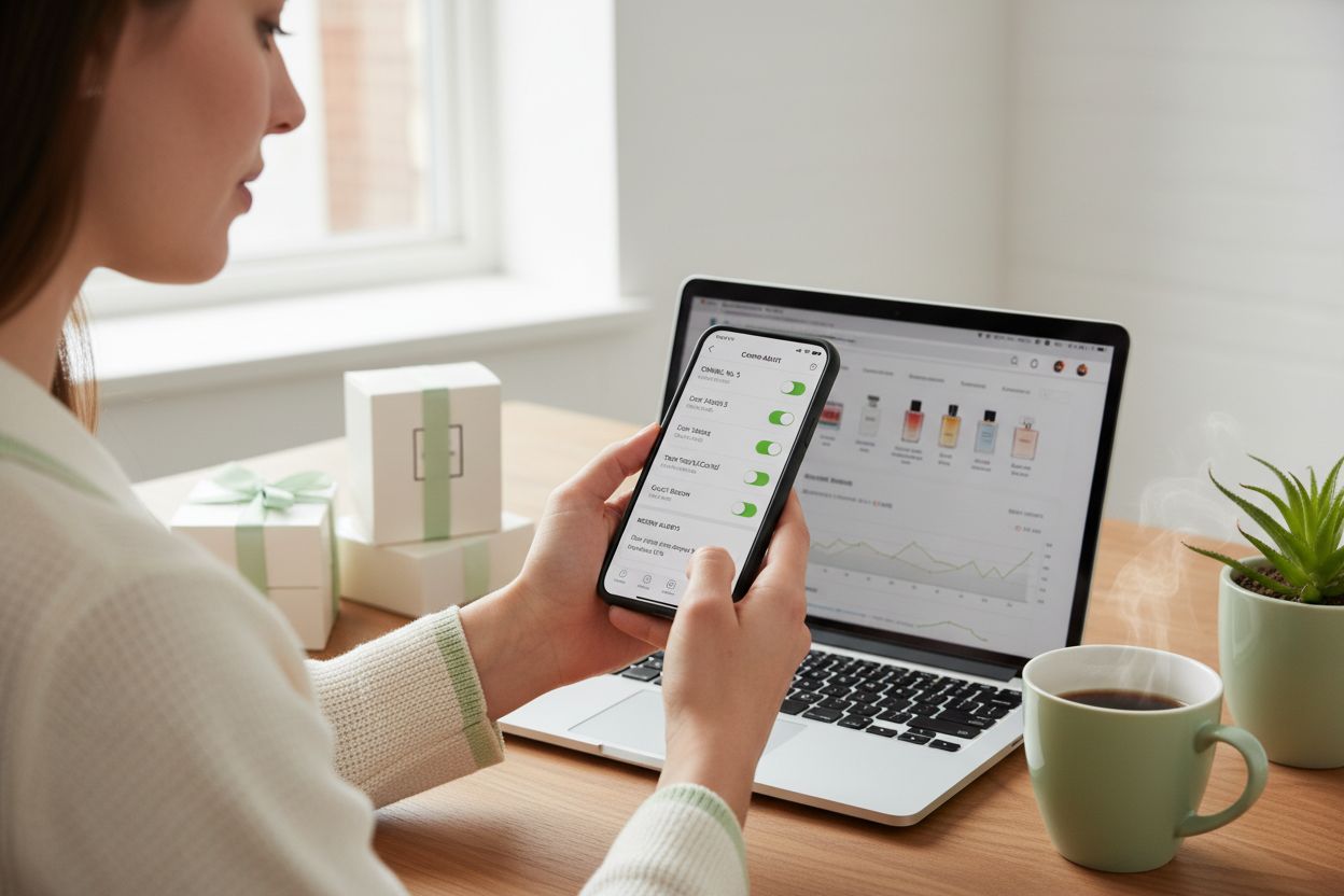 perfume price alerts