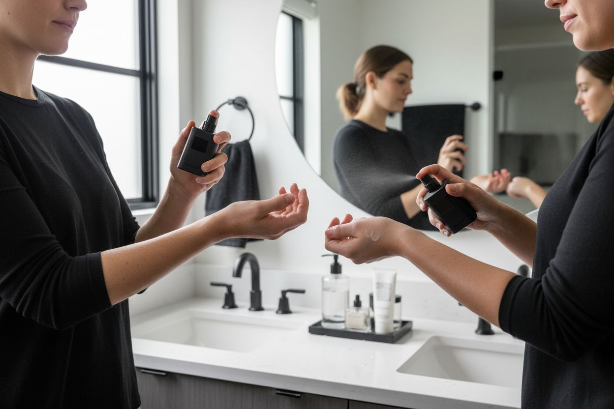 Parfum Anwendung Hauttyp