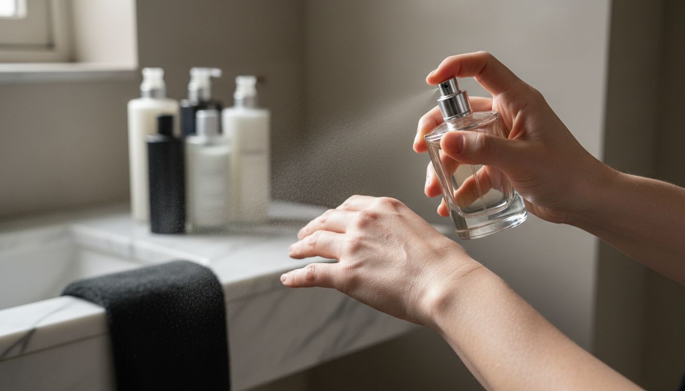 parfüm anwendung haut