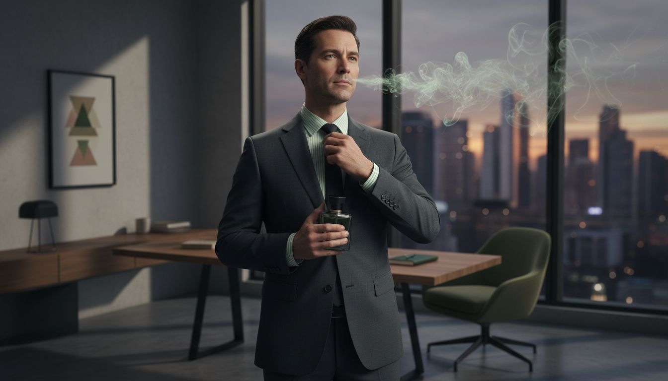 men fragrance office