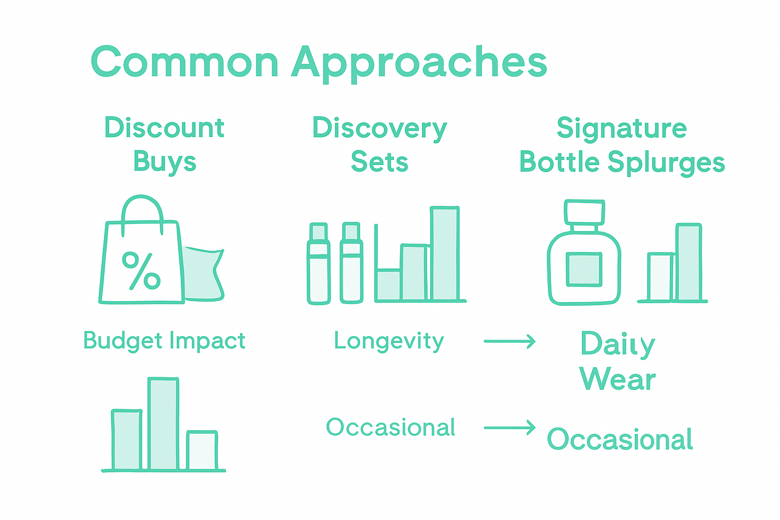 Comparison of perfume budget approaches
