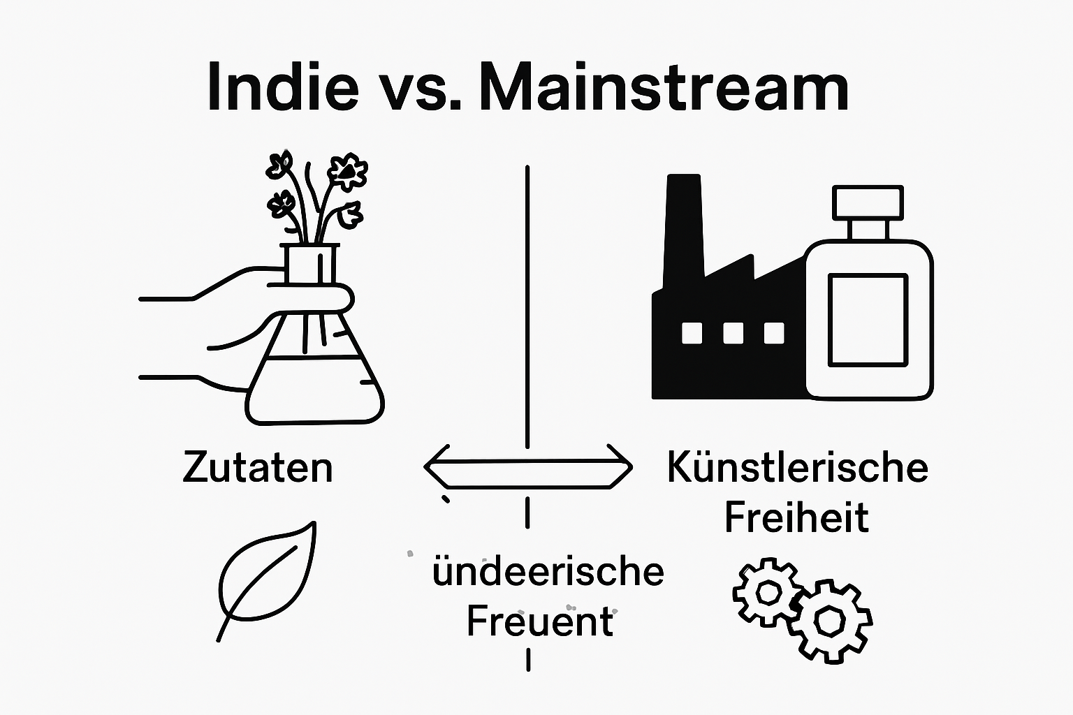 Infografik: Nischenparfüm versus Mainstream-Düfte – ein Vergleich