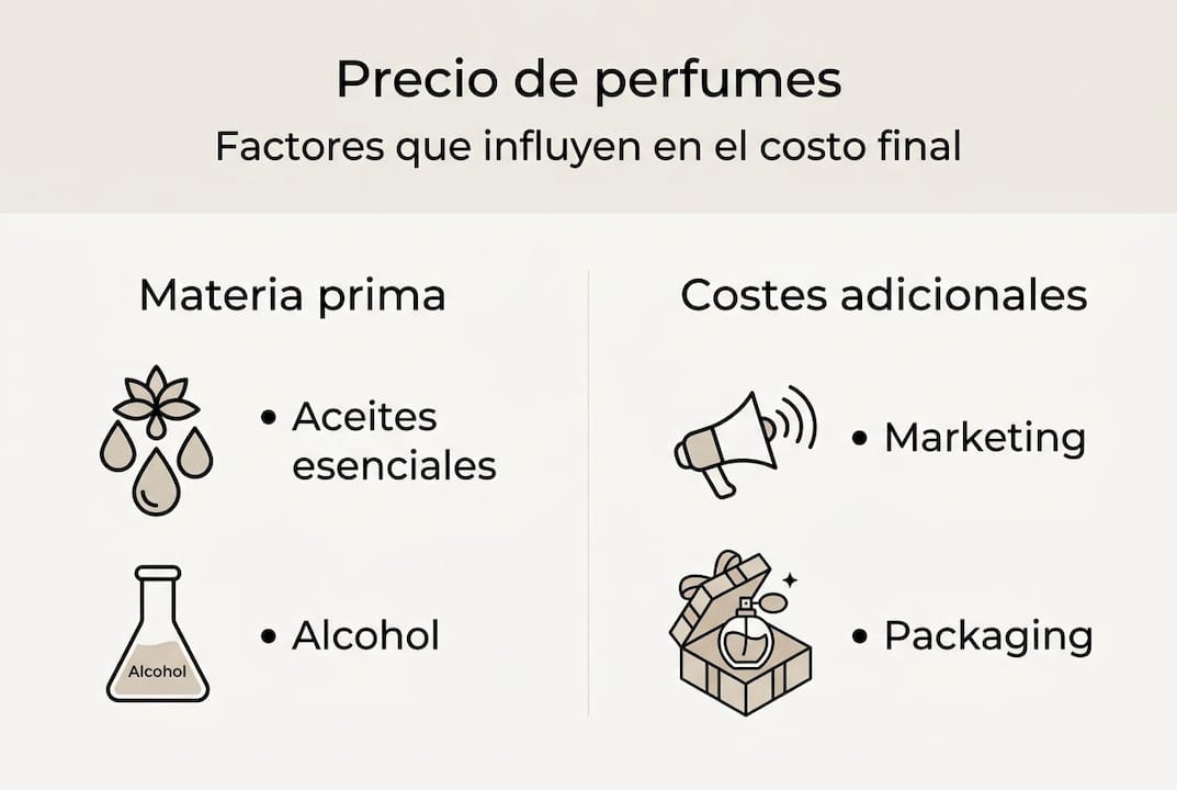 Infografía: ¿De qué depende el precio de un perfume?
