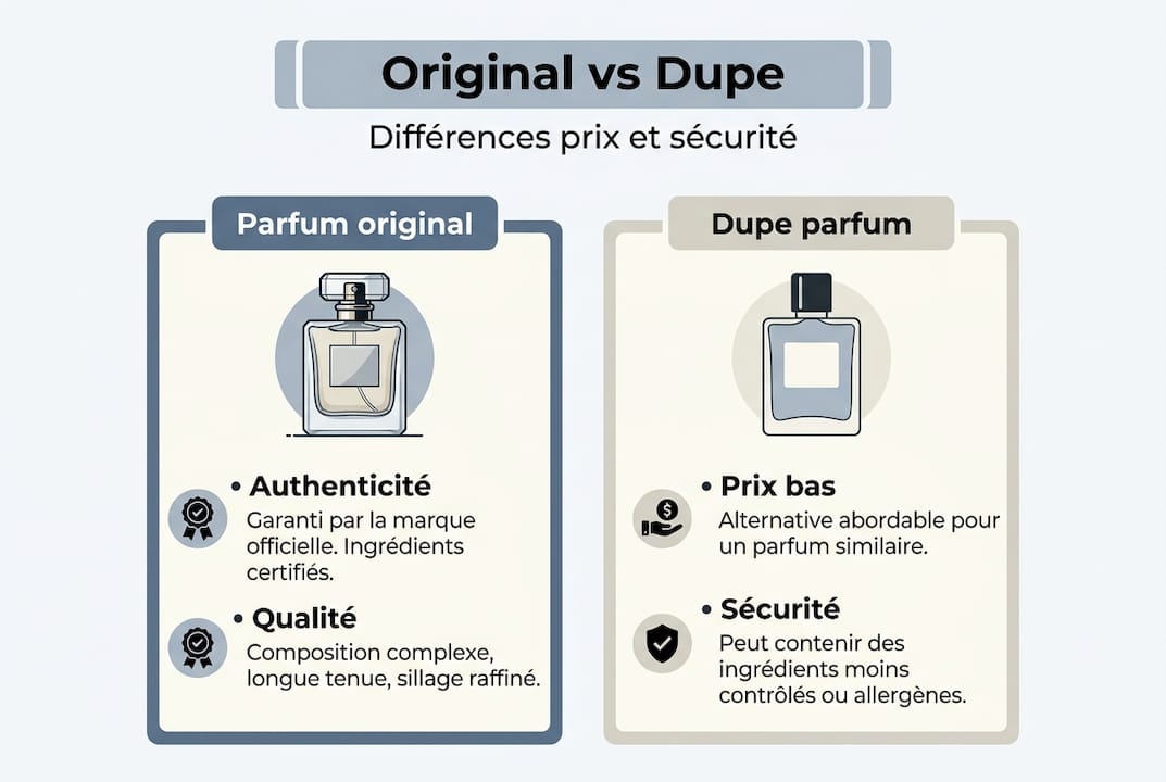 Infographie : comment distinguer un produit authentique d’une imitation