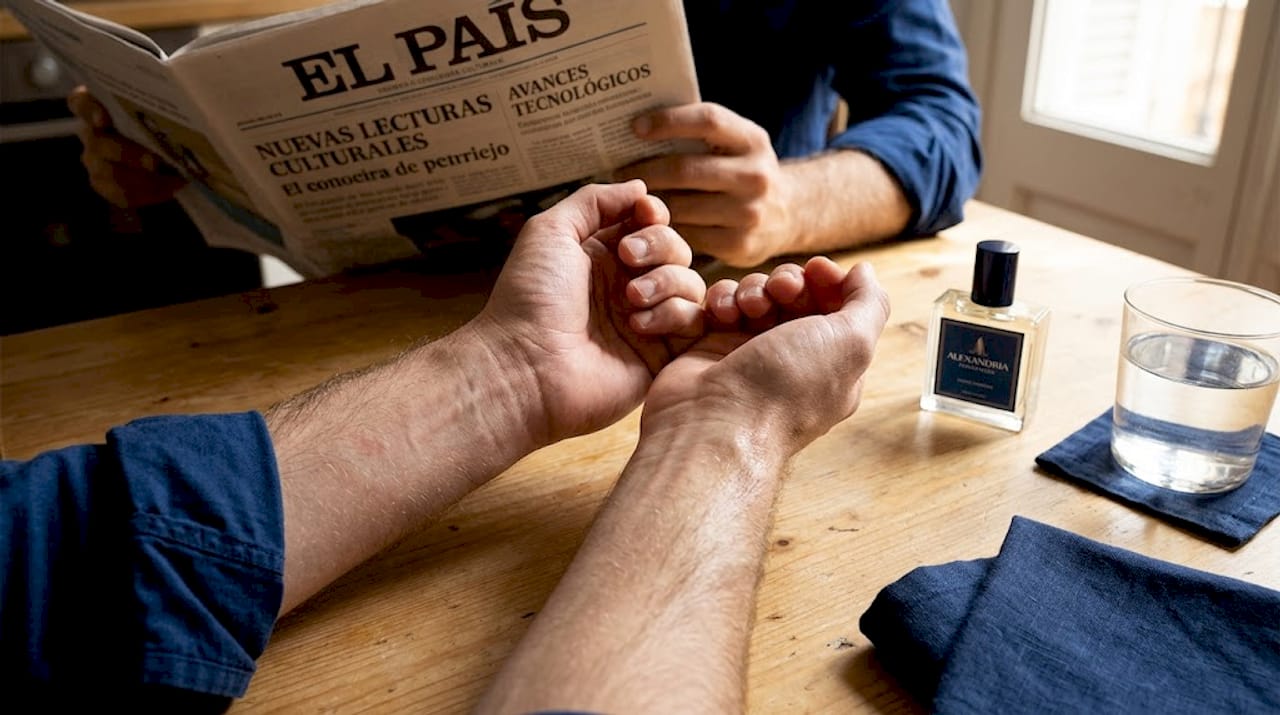 ¿Cómo cambia el aroma del perfume según se aplique sobre la piel seca o hidratada? Analizamos las diferencias al probar la fragancia en ambas condiciones de la muñeca.