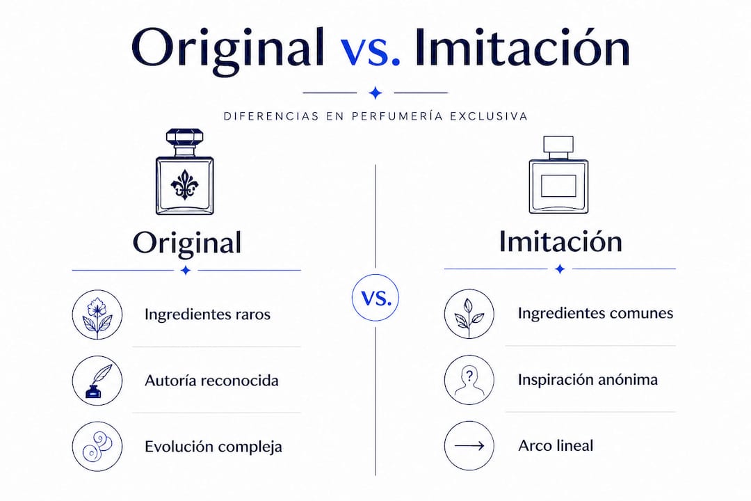 Infografía: ¿Cómo distinguir un perfume auténtico de una copia?