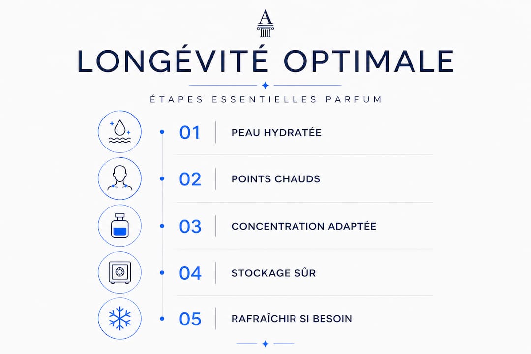 Astuces incontournables pour profiter plus longtemps de votre parfum