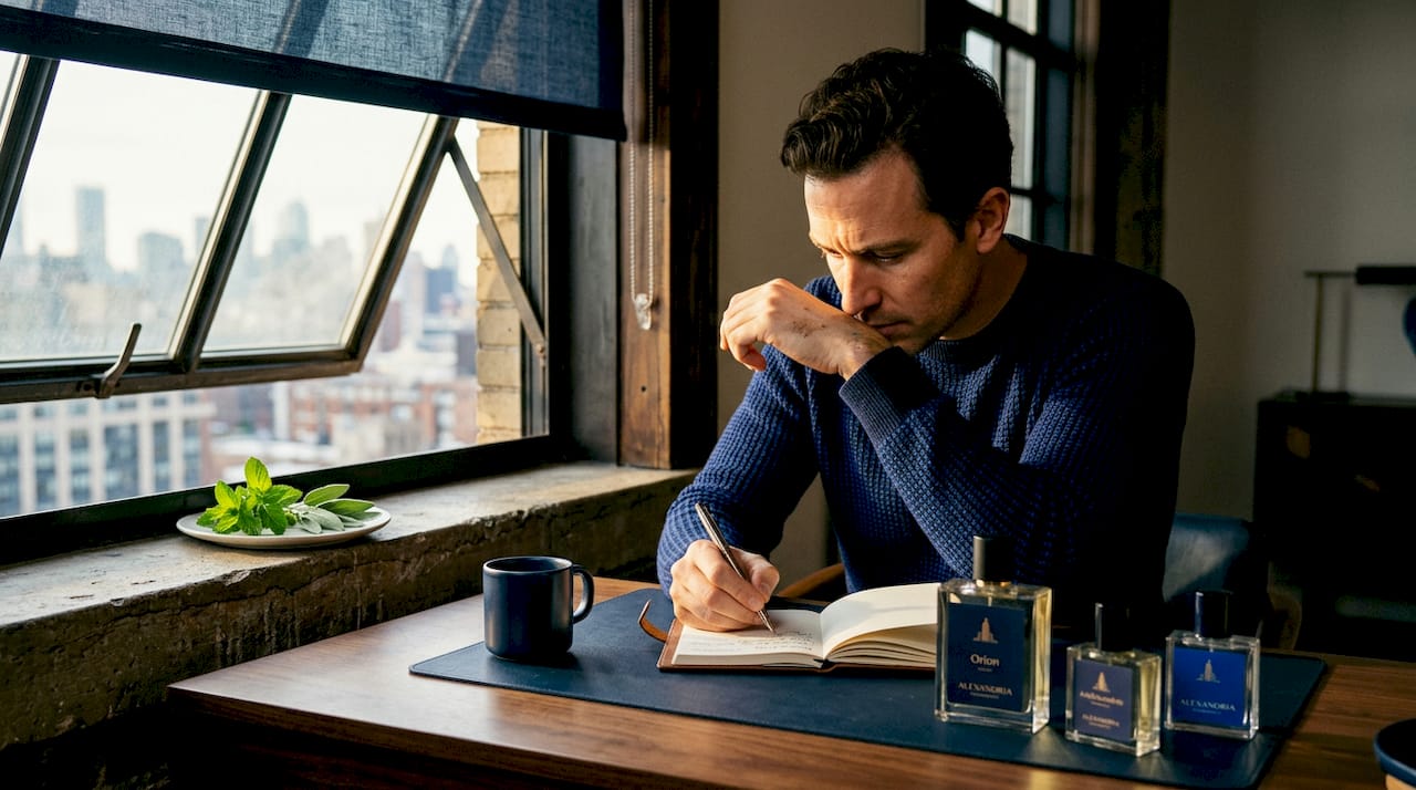 Découverte de parfums aux accents aromatiques et aux nuances herbacées
