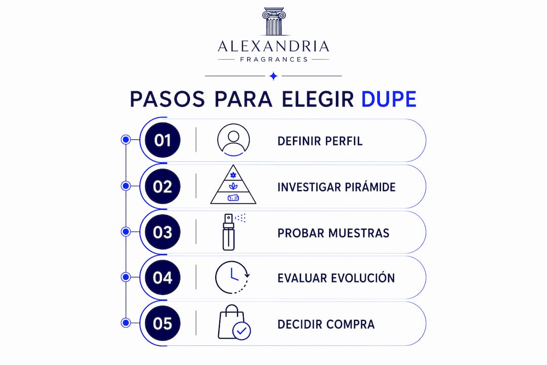Guía visual: cómo encontrar el dupe perfecto para ti, paso a paso