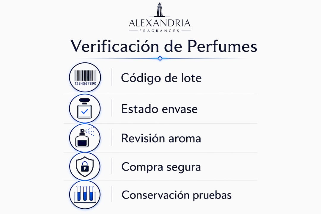 Infografía: Cómo asegurarte de que los perfumes en promoción son auténticos