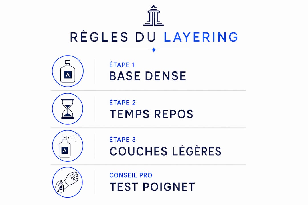 Le guide visuel des étapes clés du layering