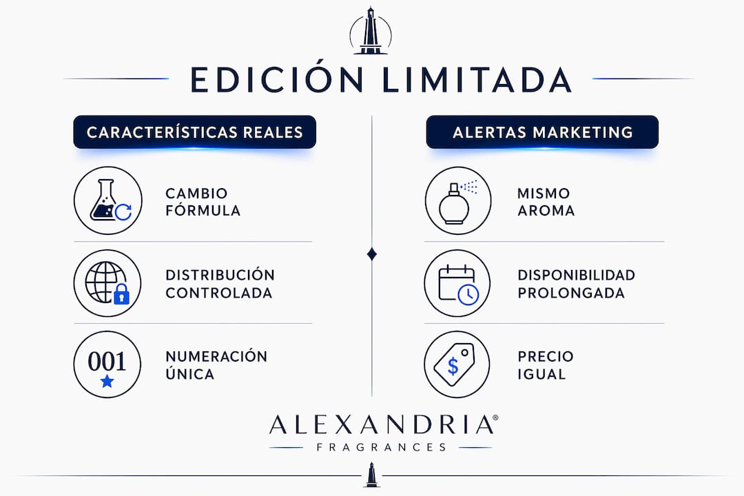 Infografía comparativa: ediciones limitadas auténticas vs. falsas promesas