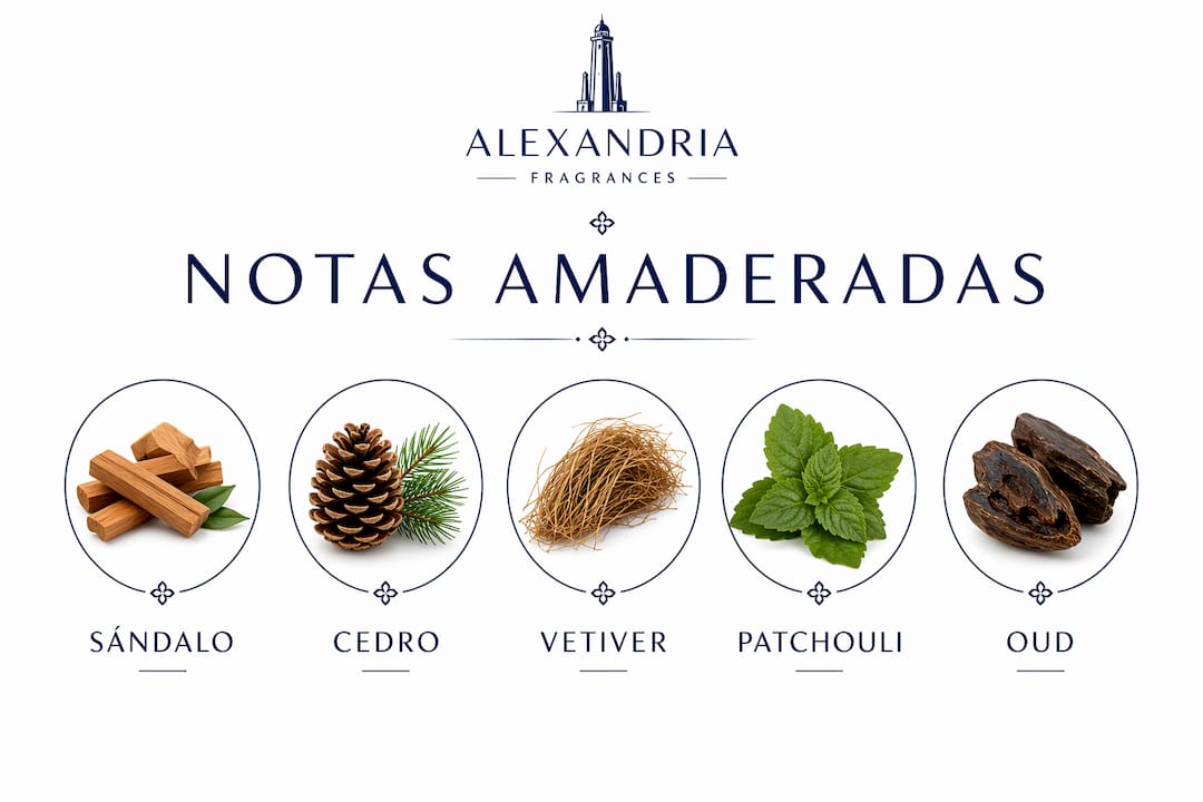 Resumen visual de las notas amaderadas más destacadas