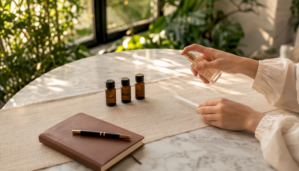 Détail sur l’évaluation olfactive des différentes notes d’un parfum