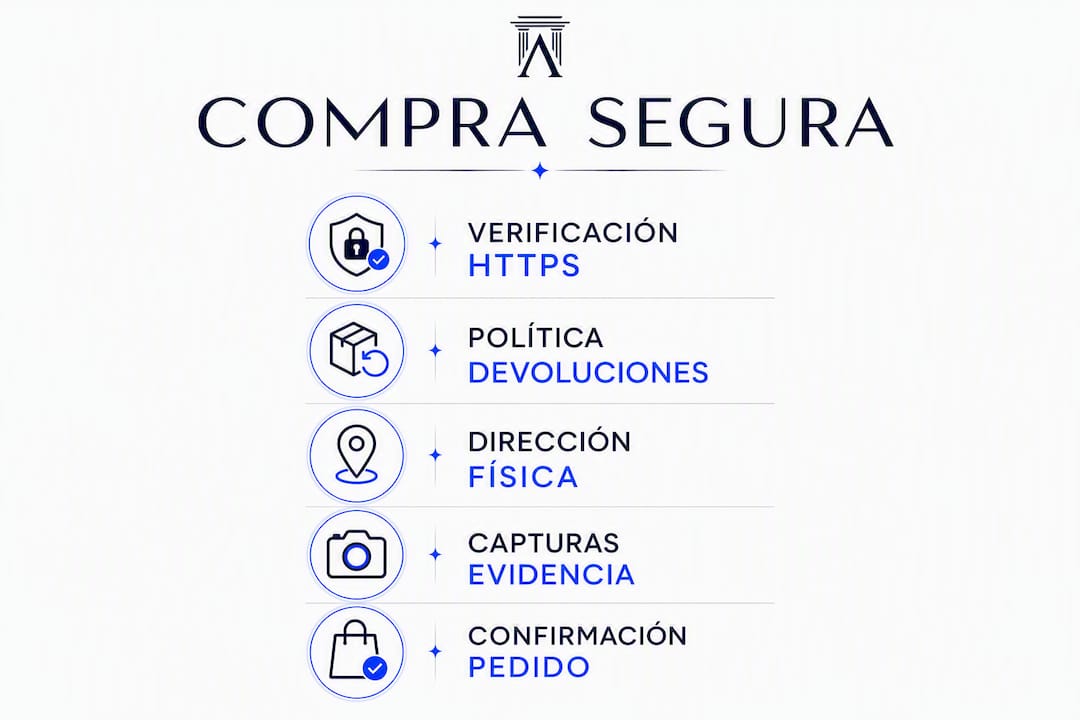 Guía visual: claves para realizar compras online seguras en el Reino Unido