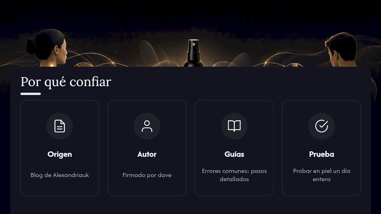 Por qué confiar en estos consejos — overview diagram