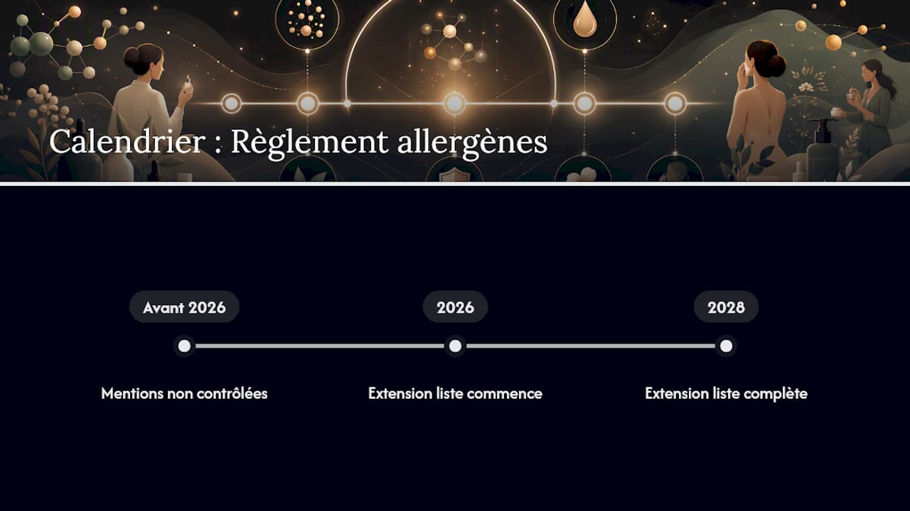 Classification réglementaire des allergènes parfumants