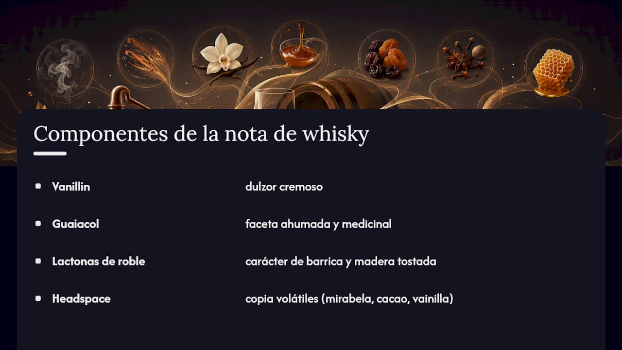 Qué es exactamente la nota de whisky en un perfume — overview diagram