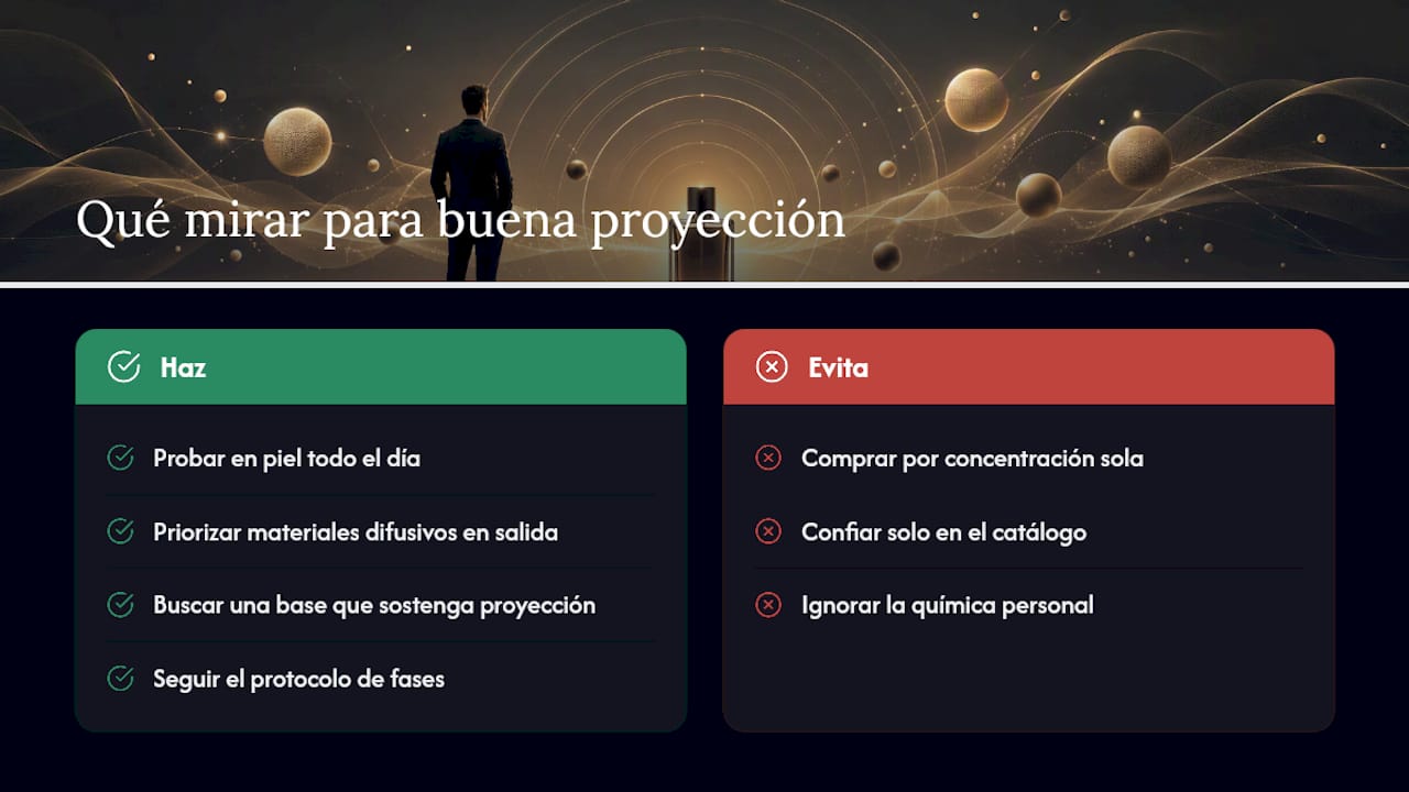 Lo que la mayoría pasa por alto al buscar proyección — overview diagram