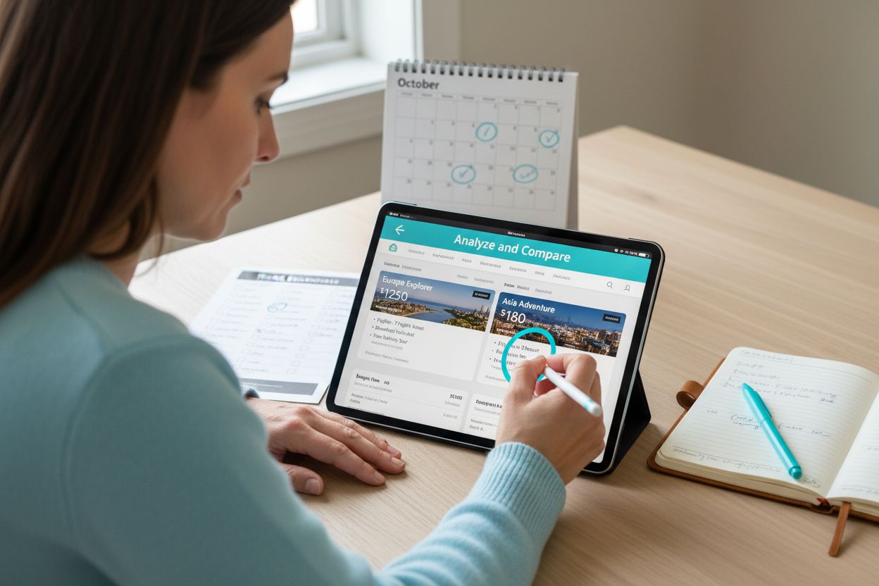 compare travel booking