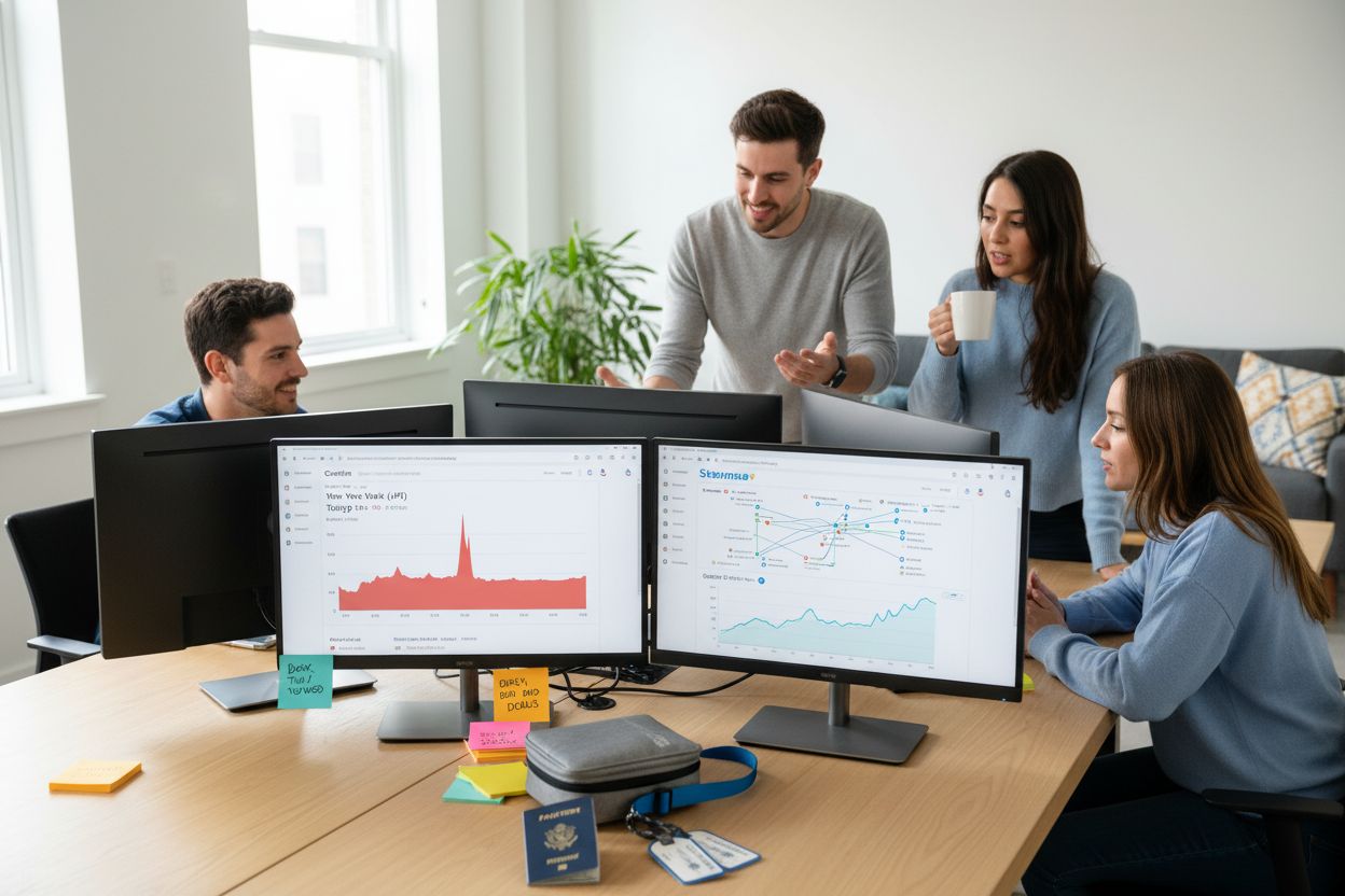 flight comparison workspace