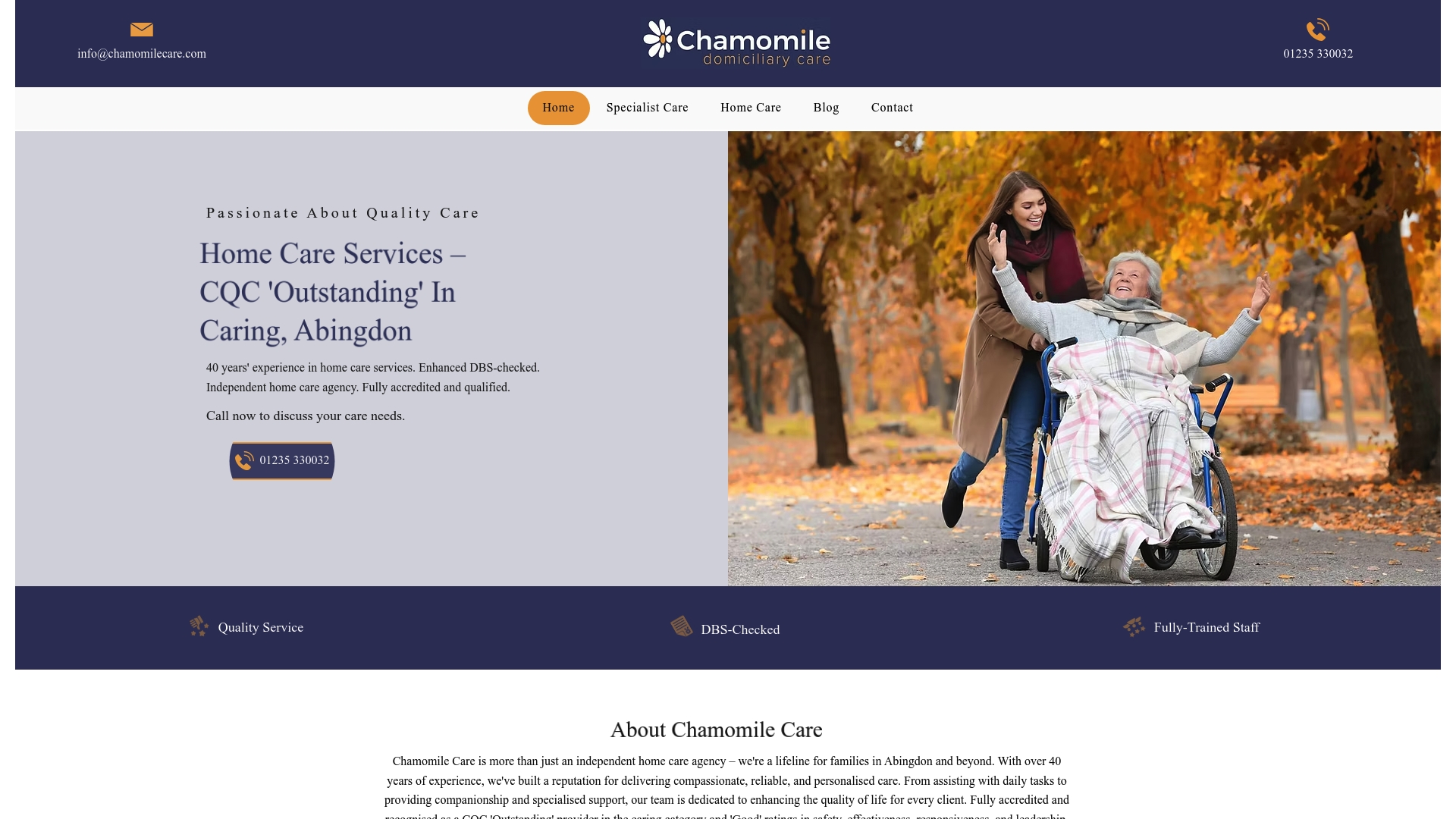 https://chamomilecare.com