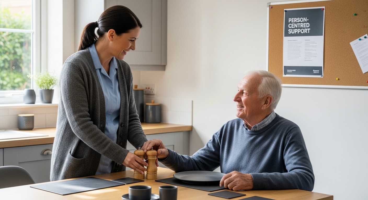 person-centred support care image