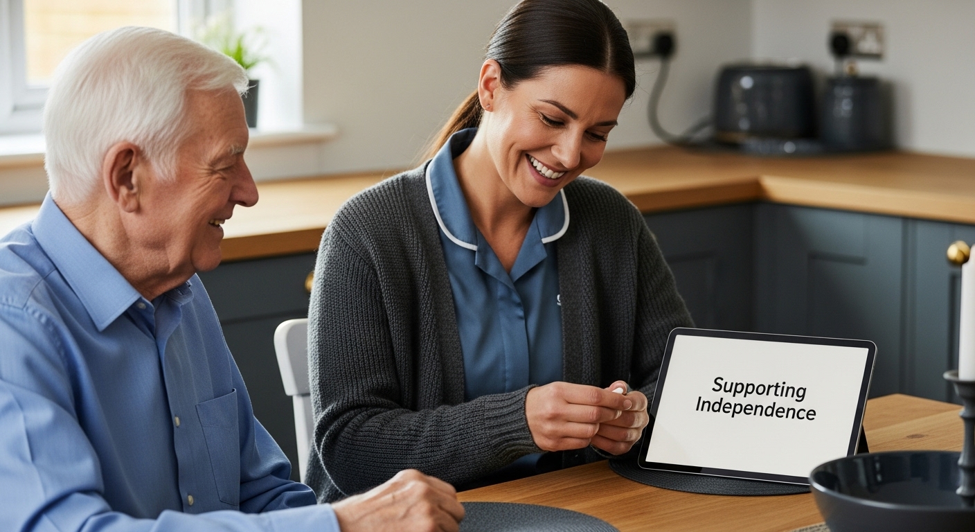 independence, home care, elderly support