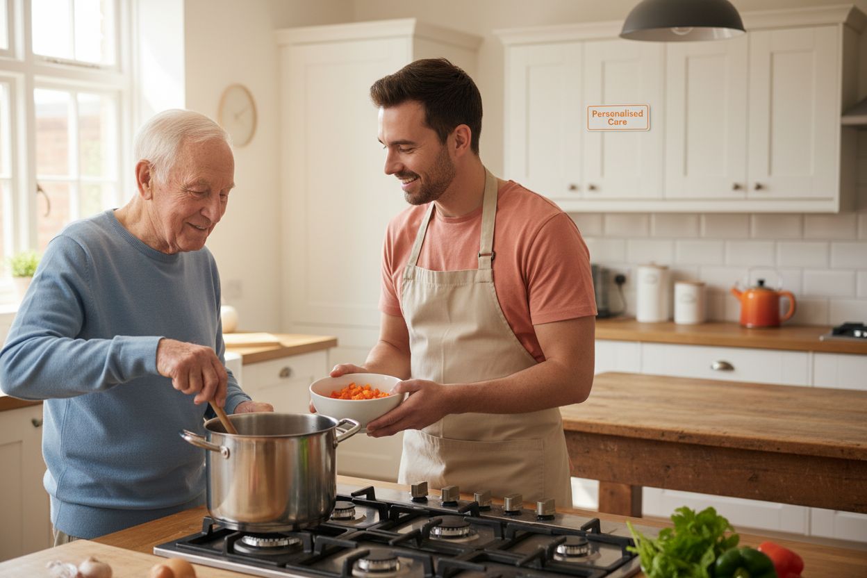 personalised care, home support