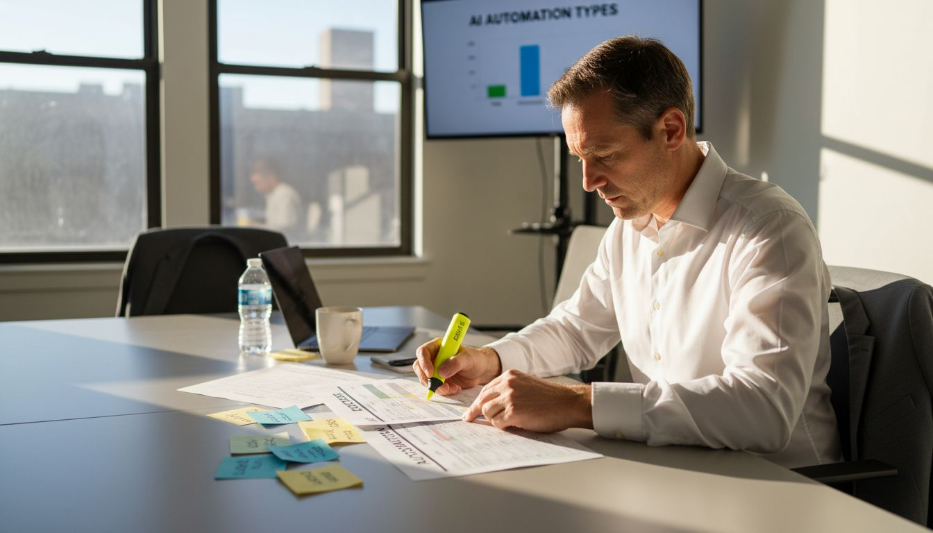 Manager compares automation tool options