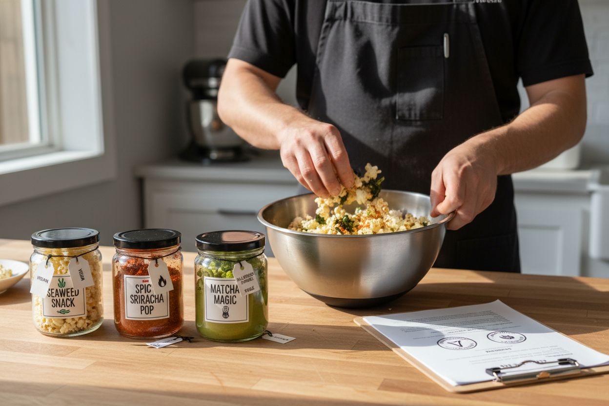 artisan vegan popcorn