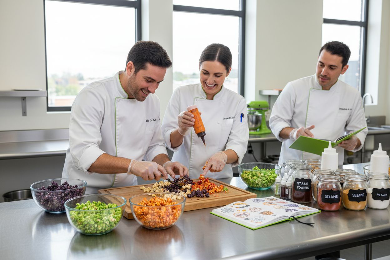 halloween popcorn workshop