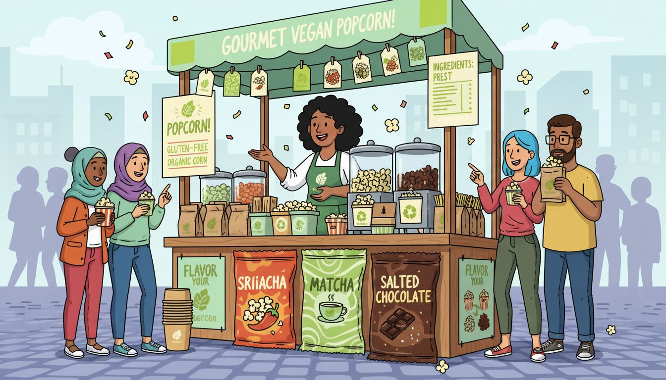 artisan popcorn market