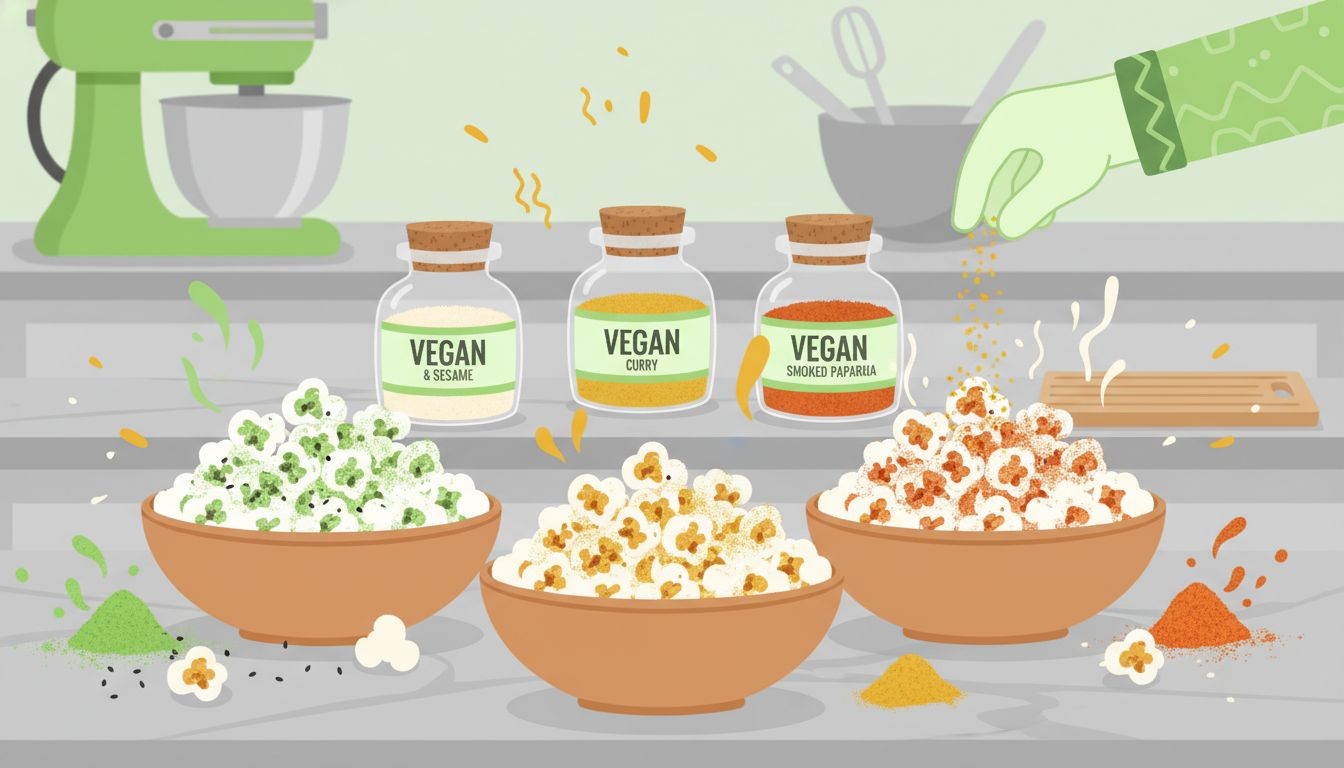 vegan popcorn seasonings