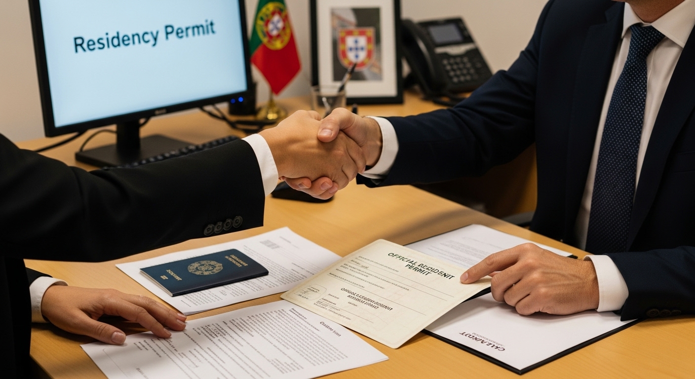 portuguese residency permit collection
