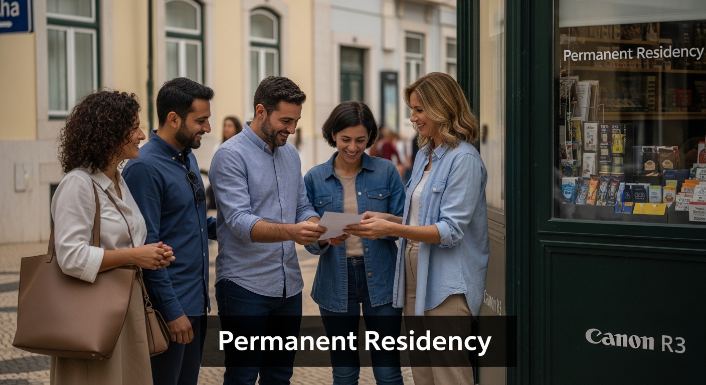 Portugal permanent residency family