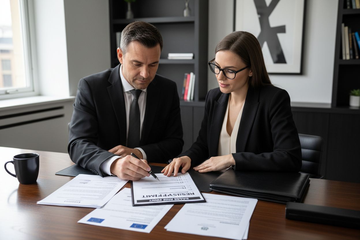 residency permit submission process